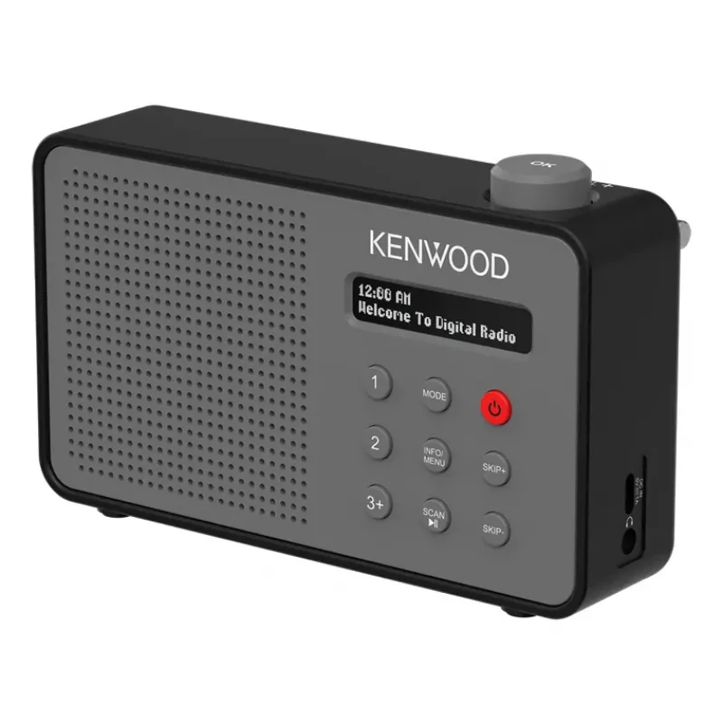 Kenwood CR-M25DAB-H radio digital portátil gris