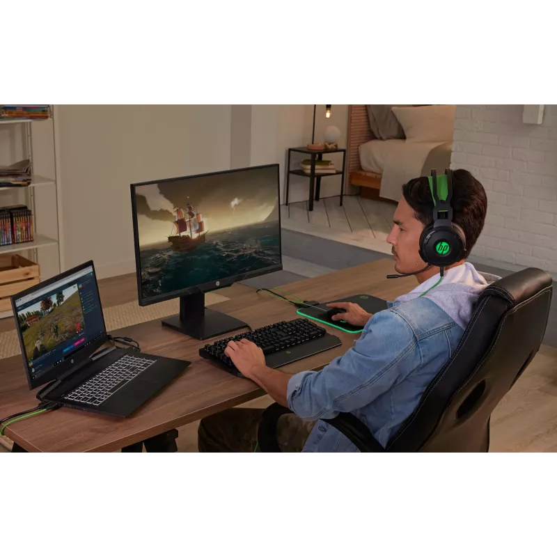 HP Pavilion Gaming teclado 800, tamaño completo (100%), con cable, USB, mecánico, negro