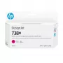 HP 738M cartucho de tinta magenta de 130 ml DesignJet cabezal de impresión tecnología térmica de inyección de tinta