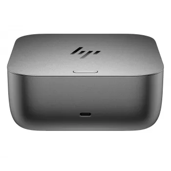 HP Thunderbolt 4 Ultra 280W G6 dock, con cable, Thunderbolt 4, 280 W, 10,100,1000,2500 Mbit/s, gris, 8K Ultra HD