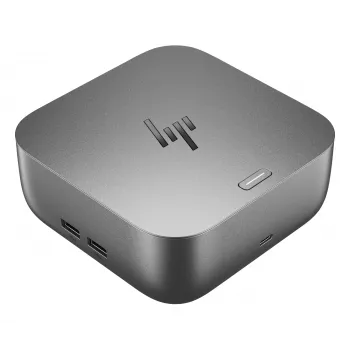 HP Thunderbolt 4 Ultra 280W G6 dock, con cable, Thunderbolt 4, 280 W, 10,100,1000,2500 Mbit/s, gris, 8K Ultra HD