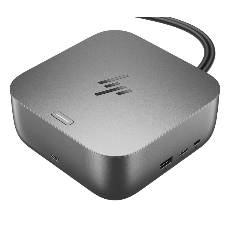 HP Thunderbolt 4 Ultra 280W G6 dock, con cable, Thunderbolt 4, 280 W, 10,100,1000,2500 Mbit/s, gris, 8K Ultra HD