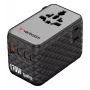 Verbatim Charge 'n' Travel 170W adaptador de viaje universal Negro
