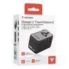 Verbatim Charge 'n' Travel 170W adaptador de viaje universal Negro