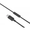 Verbatim TruSound auriculares USB-C, con cable, música/uso diario, 20 - 20000 Hz, 200,9 g, auriculares, Negro