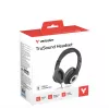 Verbatim TruSound auriculares USB-C, con cable, música/uso diario, 20 - 20000 Hz, 200,9 g, auriculares, Negro
