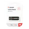 Verbatim V200 Metal USB-Stick 64GB, 64 GB, USB Type-A, 3.2 Gen 1 (3.1 Gen 1), 200 MB/s, tapa, negro