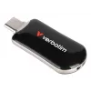 Verbatim Plectra USB-C Flash Drive negro 128GB, 128 GB, USB Type-C, 3.2 Gen 1 (3.1 Gen 1), 100 MB/s, sin tapa, negro