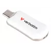 Verbatim Plectra memoria flash USB-C Blanca 64 GB, 64 GB, USB Type-C, 3.2 Gen 1 (3.1 Gen 1), 100 MB/s, sin tapa, blanco