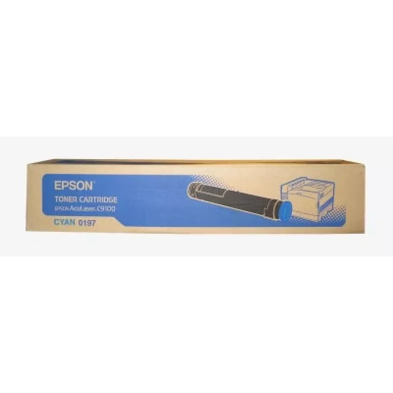 Epson AL-C9100 Tóner Cian 12k, Cian, 1 unidad