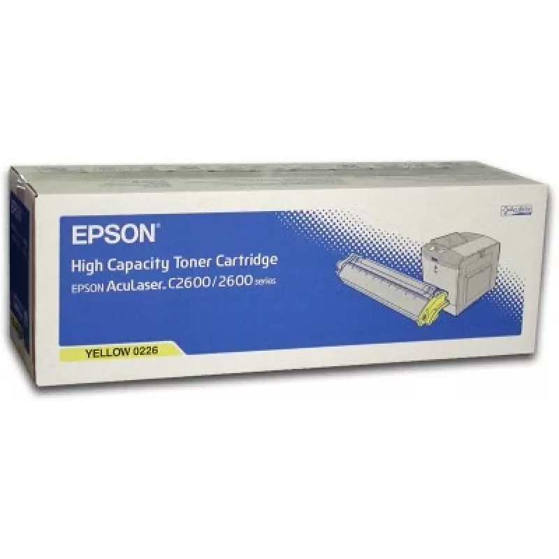 Epson AL-C2600 cartucho de tóner Amarillo 5k, 5000 páginas, Amarillo, 1 ud.