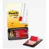 Etiqueta autoadhesiva 3M I680-1 rectangular removible roja 50 uds.