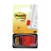 Etiqueta autoadhesiva 3M I680-1 rectangular removible roja 50 uds.