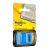 Etiqueta autoadhesiva 3M I680-2 rectangular removible azul 50 uds.