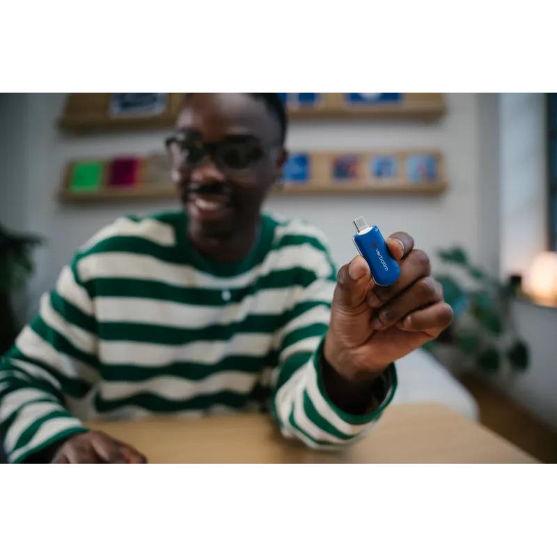 Memoria USB-C Verbatim Plectra azul 128GB, 128 GB, USB Type-C, 3.2 Gen 1 (3.1 Gen 1), 100 MB/s, sin tapa, azul