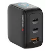 Cargador Verbatim Mini GaN 65W con indicador, interior, AC, 20 V, negro