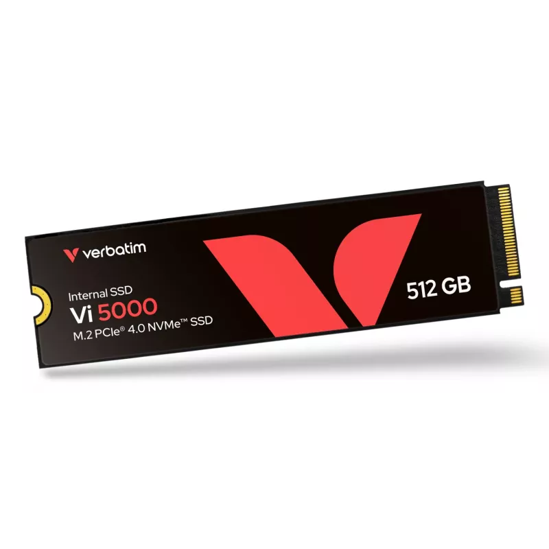 SSD Verbatim Vi5000 PCIe NVMe M.2 512 GB, 512 GB, M.2, 5000 MB/s