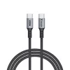 Verbatim Sync & Charge Cable – 100W USB-C a USB-C 120 cm, 1,2 m, USB C, USB C, USB 2.0, 0,48 Gbit/s, negro