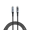 Verbatim Sync & Charge USB C a USB C 100W Display 120 cm, 1,2 m, USB C, USB C, USB 2.0, 0,48 Gbit/s, negro