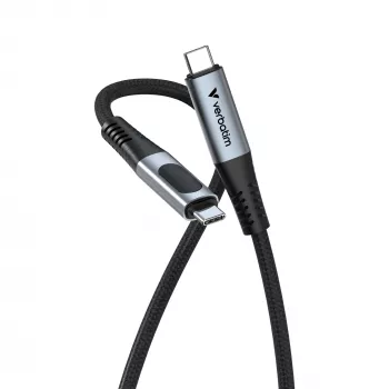 Verbatim Sync & Charge USB-C a USB-C 240W 40 Gbit/s pantalla 120 cm