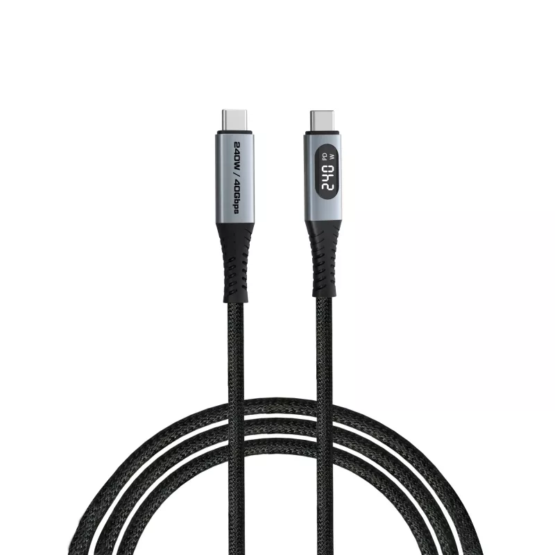 Verbatim Sync & Charge USB-C a USB-C 240W 40 Gbit/s pantalla 120 cm