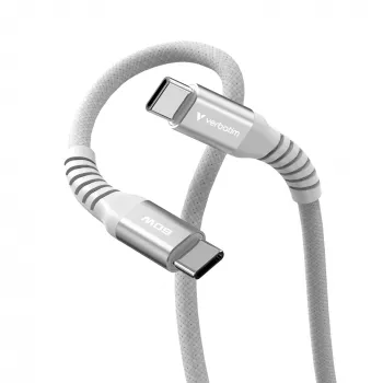 Verbatim Sync & Charge Cable magnético - 60W USB-C a USB-C 120 cm gris