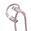 Verbatim Sync & Charge Cable magnético – 60 W USB-C a USB-C, 120 cm, rosa