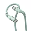 Verbatim Sync & Charge Cable magnético - 100W USB-C a USB-C 120 cm verde