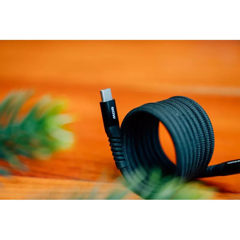 Verbatim Sync & Charge Cable magnético – 100 W USB-C a USB-C 120 cm negro