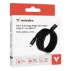 Verbatim Sync & Charge Cable magnético – 100 W USB-C a USB-C 120 cm negro