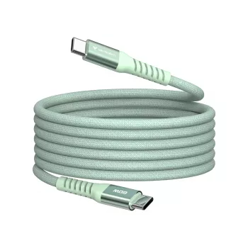 Verbatim Sync & Charge Cable magnético - 60W USB-C a USB-C 120 cm verde