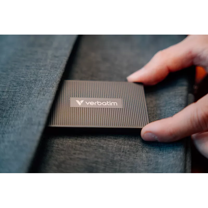 Verbatim Metal Mini SSD USB-C 3.2 Gen 2 1 TB, 1 TB, USB Type-C, USB 3.2 Gen 2x2, 2000 MB/s, 10 Gbit/s, gris