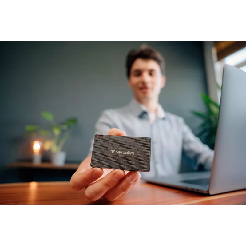 Verbatim Metal Mini SSD USB-C 3.2 Gen 2 1 TB, 1 TB, USB Type-C, USB 3.2 Gen 2x2, 2000 MB/s, 10 Gbit/s, gris