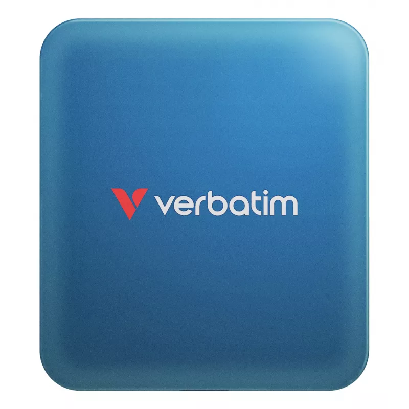 Verbatim SnapBack SSD 2 TB azul Metallic, 2 TB, USB Type-C, USB 3.2 Gen 2x2, 2000 MB/s, 20 Gbit/s, azul