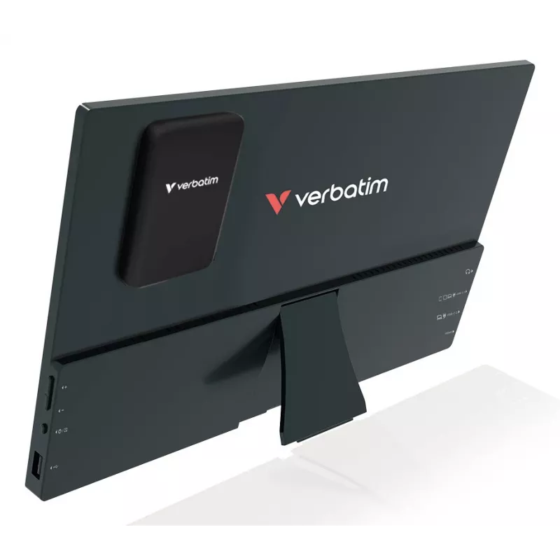 Verbatim monitor táctil portátil Light 14 pulgadas Full HD 1080p y alimentación inalámbrica