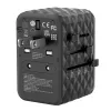 Verbatim UTA-05 adaptador de viaje universal 65W GaN III con 2 x USB-C PD y QC 4+ y 2 x conectores USB-A
