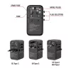 Verbatim UTA-06 adaptador de viaje universal 100W GaN III con 2 x USB-C PD y QC 4+ y 2 x conectores USB-A QC 3.0