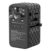Verbatim UTA-06 adaptador de viaje universal 100W GaN III con 2 x USB-C PD y QC 4+ y 2 x conectores USB-A QC 3.0
