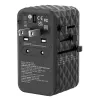 Verbatim UTA-06 adaptador de viaje universal 100W GaN III con 2 x USB-C PD y QC 4+ y 2 x conectores USB-A QC 3.0