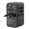 Verbatim UTA-06 adaptador de viaje universal 100W GaN III con 2 x USB-C PD y QC 4+ y 2 x conectores USB-A QC 3.0