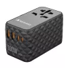 Verbatim UTA-06 adaptador de viaje universal 100W GaN III con 2 x USB-C PD y QC 4+ y 2 x conectores USB-A QC 3.0