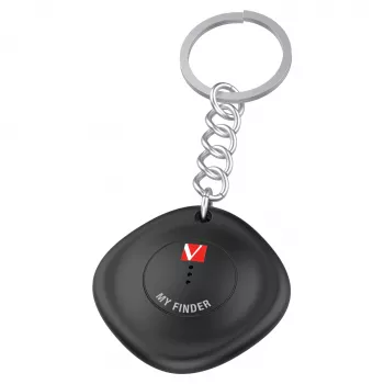 Verbatim MYF-01 localizador Bluetooth 1 pack negro