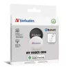 Verbatim My Finder Coin rastreador Bluetooth – pack de 2, personal, localizador, negro, blanco, resistente al polvo, resistente al agua, IP66, CR2032