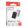 Verbatim My Finder Card localizador Bluetooth pack de 3 negro / plata / blanco