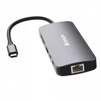 Verbatim CMH-09 USB Type-C 10.000 Mbit/s plata