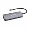 Verbatim CMH-09 USB Type-C 10.000 Mbit/s plata
