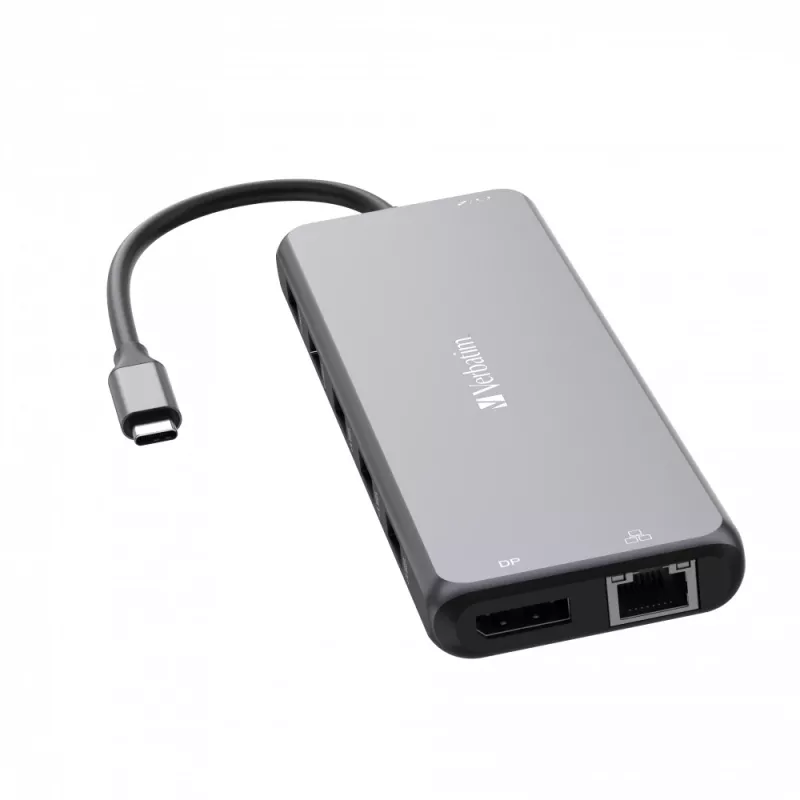Verbatim CMH-13 USB Type-C hub 10000 Mbit/s plata