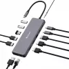 Verbatim CMH-13 USB Type-C hub 10000 Mbit/s plata