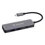 Verbatim USB-C Essentials hub multipuerto 4 puertos: HDMI, USB-C PD, USB-A 3.2 Gen 1, USB-A