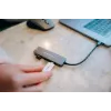 Verbatim USB-C Essentials hub multipuerto 4 puertos: HDMI, USB-C PD, USB-A 3.2 Gen 1, USB-A
